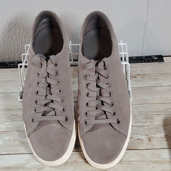 Trask Alder Perforated in Grey Gray Suede Size‎ 9½ - Picture 7 of 8